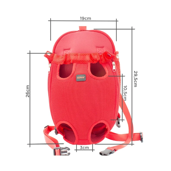 Lepus Ana Kucağı Kırmızı 2XSmall - Resim 2