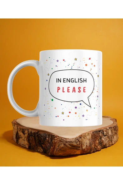İNGİZLİZCE ÖĞRETMENİ KUPA BARDAK - HEDİYE KUPA BARDAK - KAHVE BARDAĞI - MUG ürün görseli 1