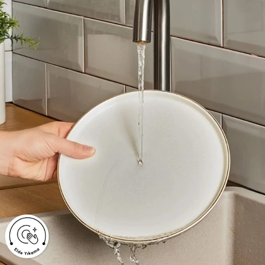 Karaca Komo 32 Parça 6 Kişilik Kahvaltı Takımı Gold - Resim 6