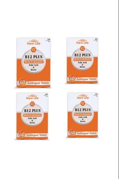 New Life B12 Plus 60 Tablet 4 Adet ürün görseli