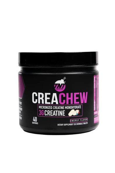 TNT NUTRITION Creachew Creatine Chews (Çiğnenebilir Kreatin) 120 Tablet ürün görseli