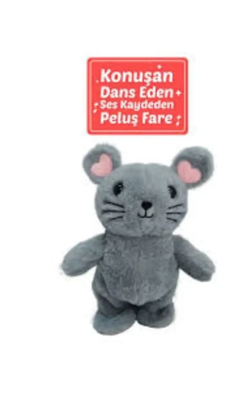 HALLEY TOYS Dans Eden ve Ses Tekrar Eden Fare Oyuncak 50104 ürün görseli 1