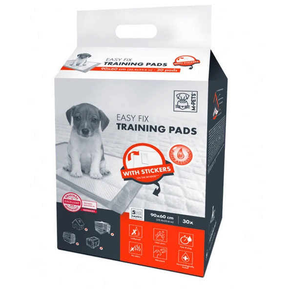 10163301 M-Pets Yapışkanlı Yavru Köpek Çiş Eğitim Pedi 60x90Cm 30Lu ürün görseli 1