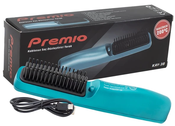 İyonik Şarjlı Saç ve Sakal Düzleştirici (4989) - Resim 5