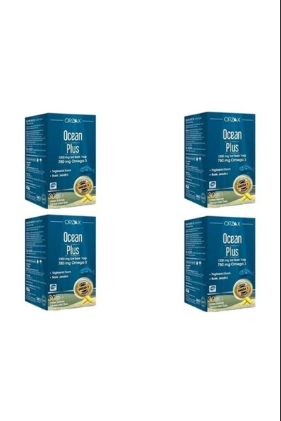 Ocean Plus 1200 mg 30 Kapsül 4 Adet ürün görseli