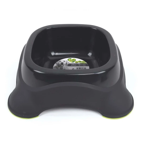 M-Pets Eco Siyah Plastik Mama Kabı 2300 Ml ürün görseli 1