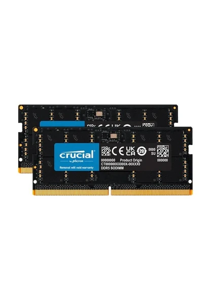 Crucial CT2K16G48C40S5 32 GB (2x16) DDR5 4800 MHz CL40 Notebook Ram ürün görseli