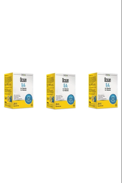 Ocean D3k2 Damla 20 ml 3 Adet ürün görseli