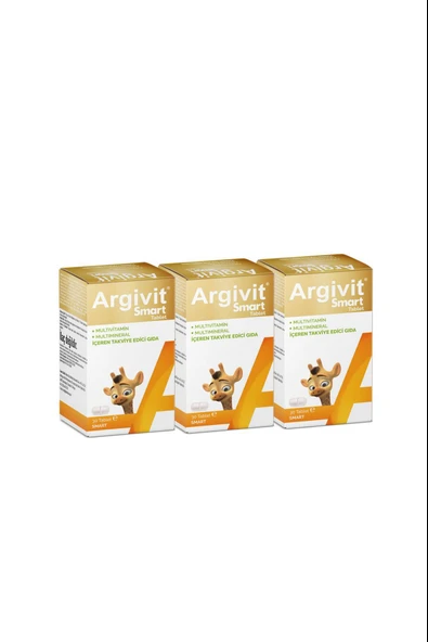 Argivit Smart 30 Tablet 3 Adet ürün görseli