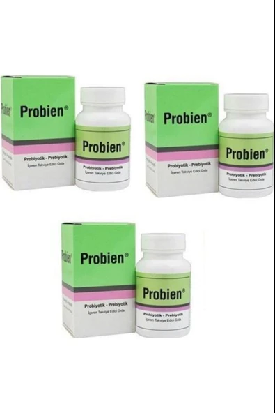 Probien Probiyotik 30 Kapsül 3 Adet ürün görseli