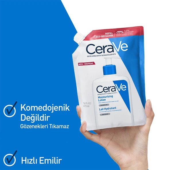 Cerave Nemlendirici Losyon Refill 473 ml - Resim 9