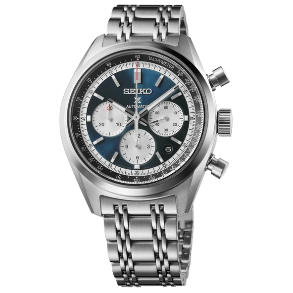 Seiko Prospex Speedtimer ''Sunrise Blue'' SRQ051J Otomatik Kronograf Erkek Kol Saati - Resim 3