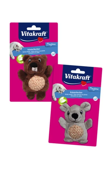 Vitakraft Vitakraft Catnip Kokulu Ayıcık Pelüş Kedi Oyuncak ürün görseli 1