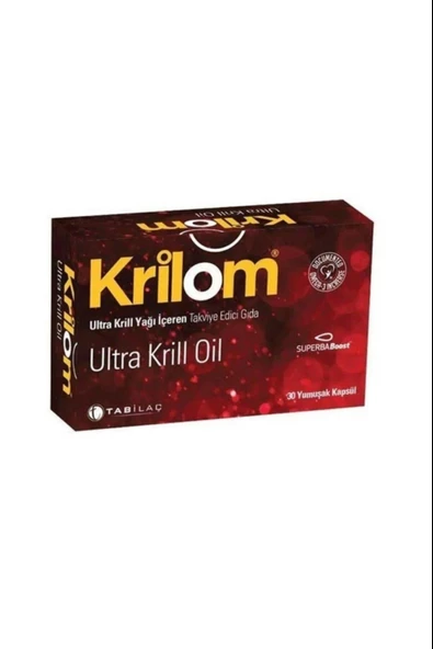 Krilom Ultra Krill Oil 30 Yumuşak Kapsül 3 Adet - Resim 3