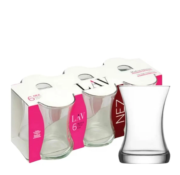 Lav Nez Çay Bardağı 6 Lı - Resim 2