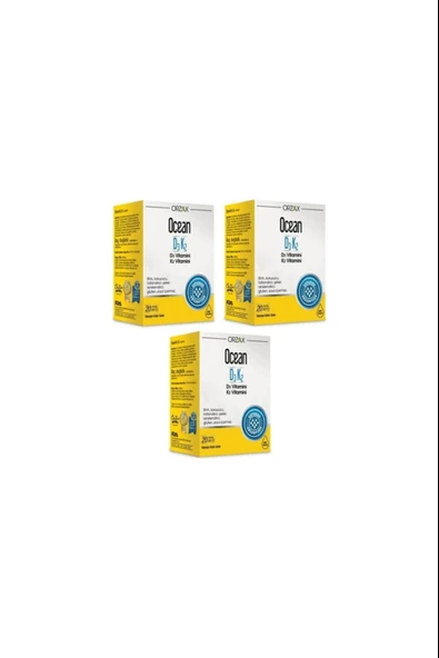 Ocean D3k2 Damla 20 ml 3 Adet ürün görseli