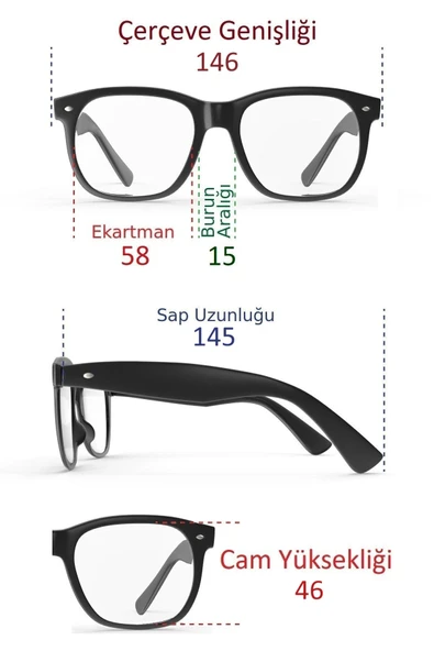 Daniel Klein DK3273-3 Şeffaf Siyah Kare Model Polarize Camlı Erkek Güneş Gözlüğü - Resim 8