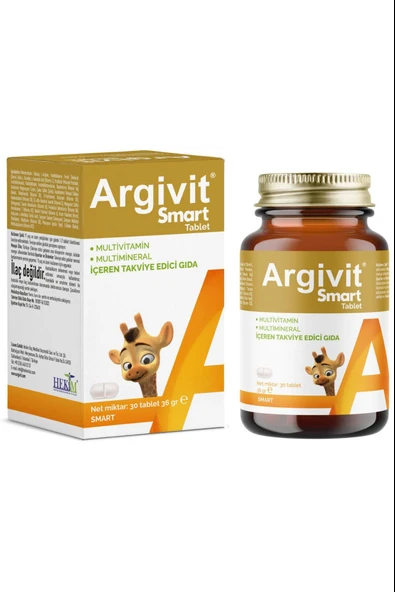 Argivit Smart 30 Tablet 3 Adet - Resim 4