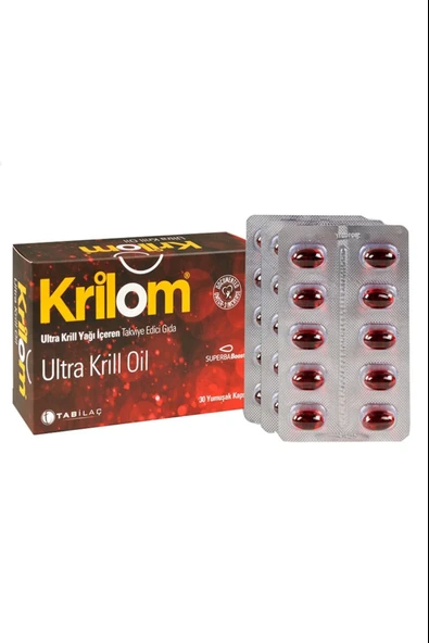 Krilom Ultra Krill Oil 30 Yumuşak Kapsül 3 Adet - Resim 4