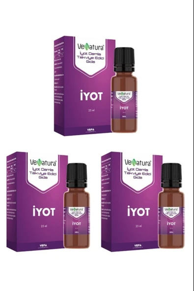Venatura İyot Damla 25 ml 3 Adet ürün görseli