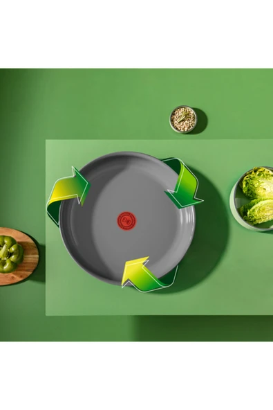 Ingenio Ceramic Renew İndüksiyon Tabanlı 3 Parça Tava Seti - Resim 4