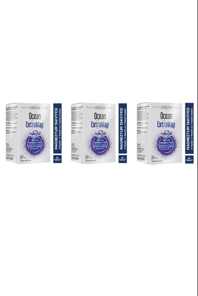 Ocean Extramag Threog 60 Tablet 3 Adet ürün görseli