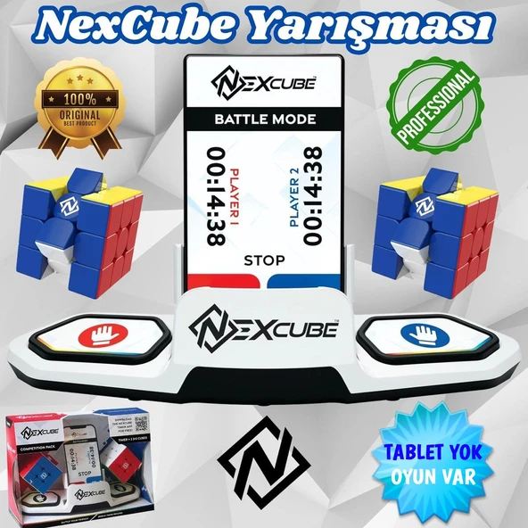 Nexcube 3x3 Eğlenceli Yarışma Seti 3x3 Battle Pack ürün görseli 1