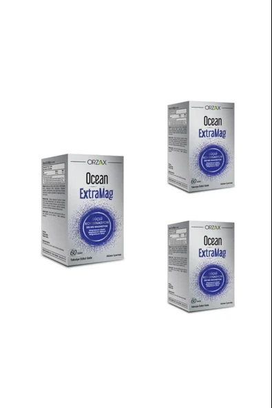 Ocean Extramag 60 Tablet 3 Adet ürün görseli