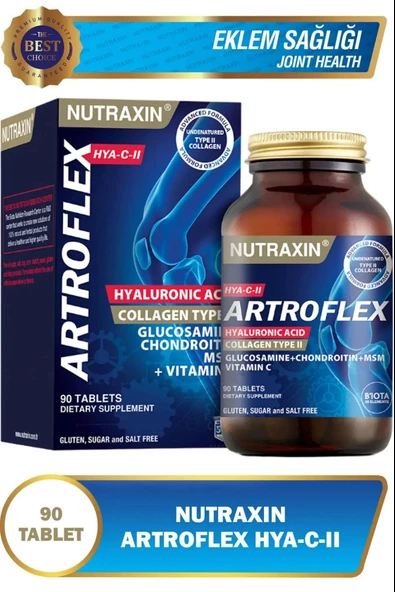 Nutraxin Artroflex Glukozamin 90 Tablet 3 Adet - Resim 2