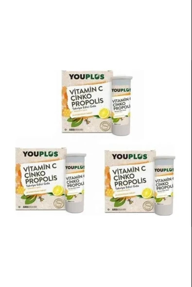 Youplus 20 Efervesan Tablet 3 Adet ürün görseli