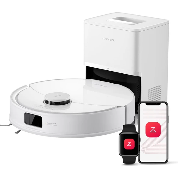 Q8 Max Pro Plus Akıllı Robot Süpürge Beyaz ürün görseli