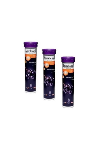Sambucol Plus 15 Efervesan Tablet 3 Adet ürün görseli
