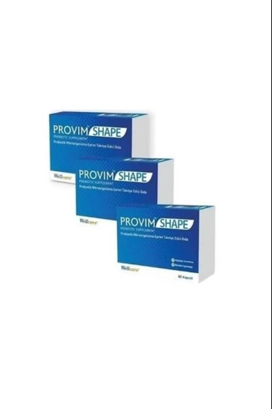 Wellcare Provim Shape 30 Kapsül 3 Adet ürün görseli