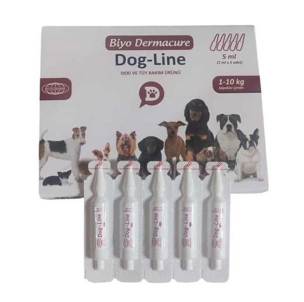 Biyoteknik Biyo Dermacure Köpekler İçin Ense Damlası 1-10 Kg - 1 Ml ürün görseli