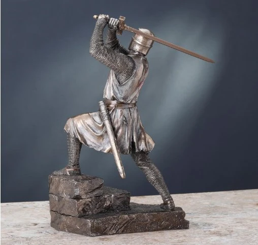 Veronese Design Haçlı Tapınak Şövalyesi Heykeli - Resim 4