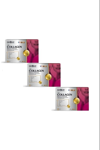 Day2Day The Collagen Beauty Intense Çilek Aromalı 30 Saşe 3 Adet ürün görseli