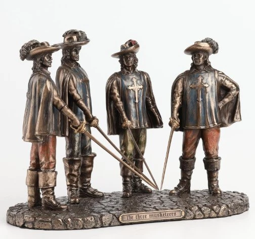 Veronese Design Silahşörler Heykeli - Resim 3