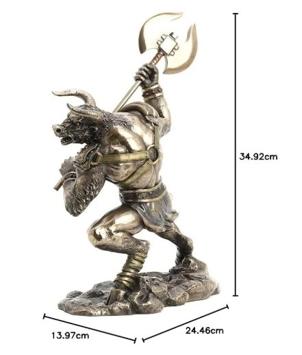 Veronese Design Minotaur Yaratık Heykeli - Resim 2