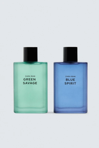 ZARA GREEN SAVAGE + BLUE SPIRIT EDT 2 X 90 ML (3,4 FL. OZ)  1.090,00 TL - Resim 3