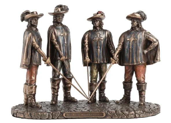 Veronese Design Silahşörler Heykeli - Resim 2