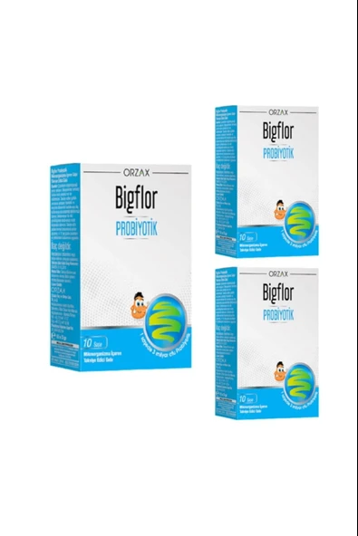Ocean Bigflor Probiyotik Prebiyotik 10 Saşe 3 Adet - Resim 2