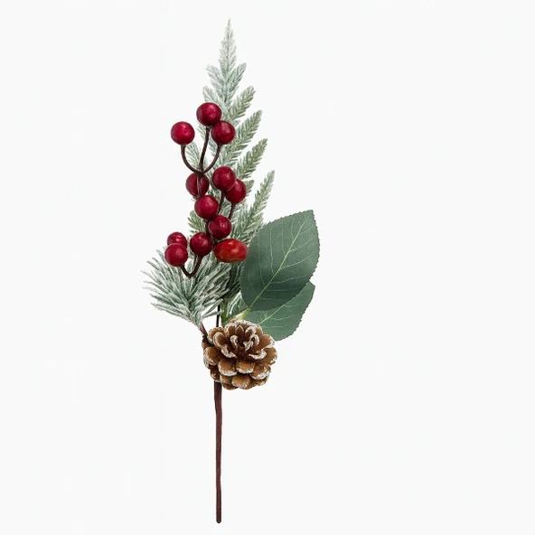 Dekoratif Kozalaklı Yapay Kokina - Resim 2