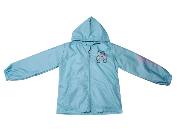 LOVE BASKILI KIZ YAĞMURLUK ürün görseli 1