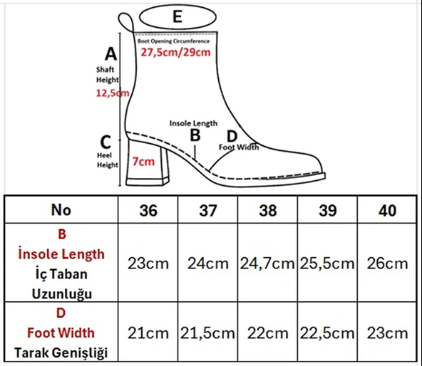 Kadın Hakiki Deri 7 cm Topuklu El Yapımı Tokalı Şık Günlük Bot – Siyah Cilt / Taba Süet - Resim 2