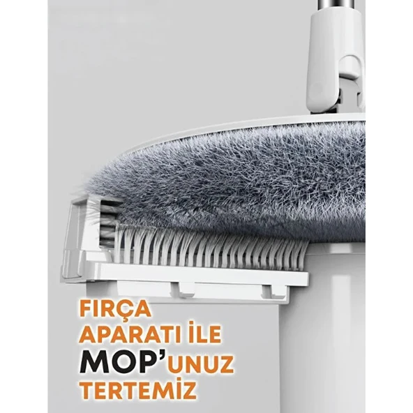 Kirli Ve Temiz Suyu Ayıran Pratik Mop - Resim 2
