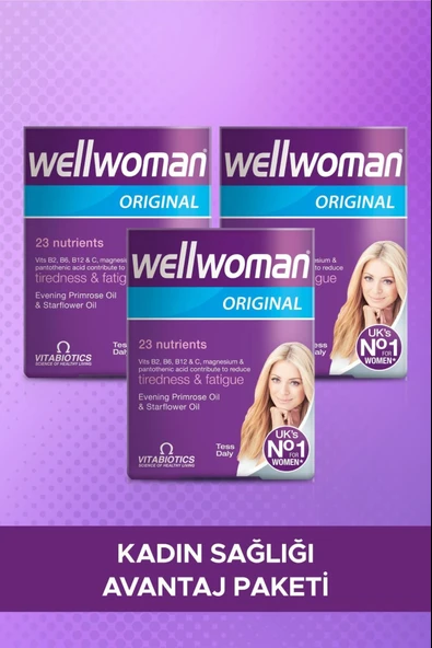 Wellwoman 60 Kapsül 3 Adet ürün görseli