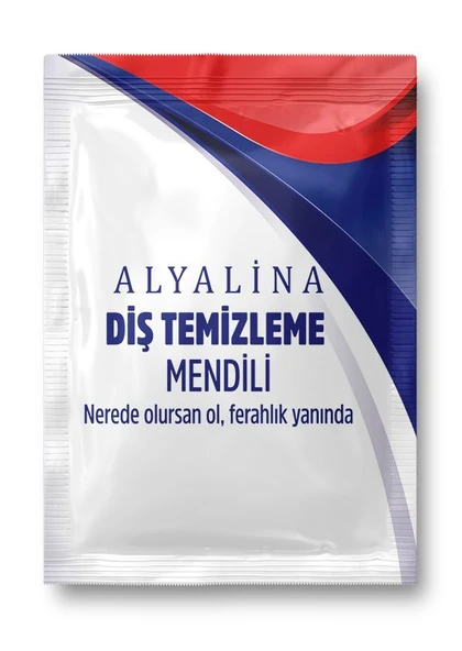ALYALİNA Diş Temizleme Mendili 12 Adet - Resim 2