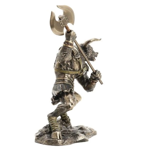 Veronese Design Minotaur Yaratık Heykeli - Resim 6
