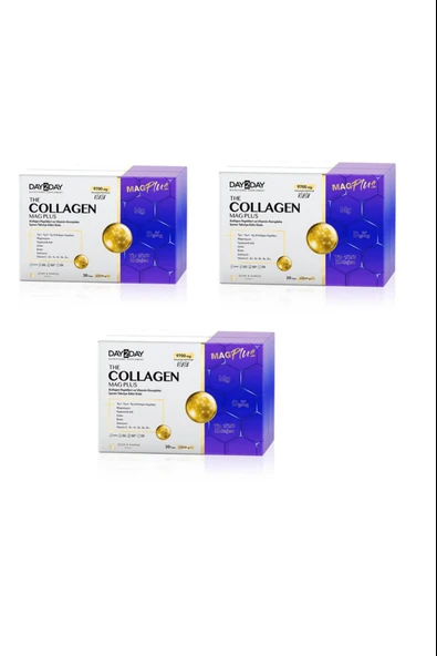 Day2Day Collagen Mag Plus Çilek Karpuz Aromalı 30 Saşe 3 Adet ürün görseli