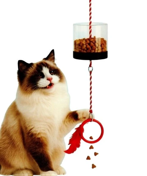 Mamaçek Kedi Maması Dağıtıcı Oyuncak - Akıllı Eğlence ve Ödül Bir Arada ürün görseli